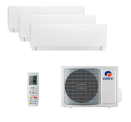 Мульти-сплит система GREE GWH09AGAXA-K6DNA4C/I X 2 + GWH12AGBXB-K6DNA4C/I / GWHD(24)NK6OO (LC)(LH)