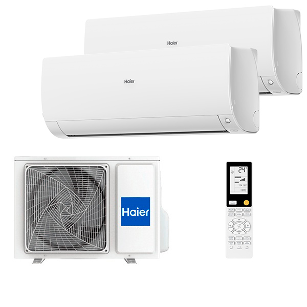Мульти-сплит система Haier AS25S2SJ2FA-W + AS35S2SJ2FA-W / 2U50S2SM1FA-3 Flexis Super Match