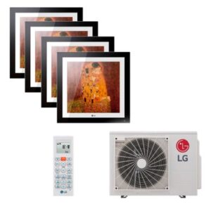 Мульти-сплит система LG MA09R x 4 / MU4R25 Artcool Gallery