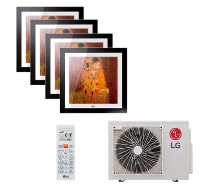 Мульти-сплит система LG MA09R x 4 / MU4R25 Artcool Gallery