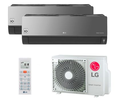 Мульти-сплит система LG AC09BK x 2 / MU2R17 ArtCool Mirror