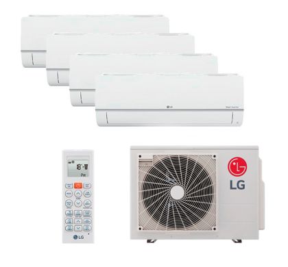 Мульти-сплит система LG PM09SP x 4 / MU4R25 Standard