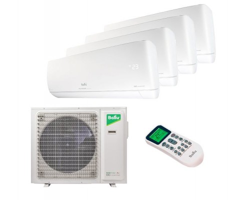 Мульти-сплит система BALLU Platinum Evolution BSUI-FM/in-07HN8/EU x 4 / BA4OI-FM/out-36HN8/EU
