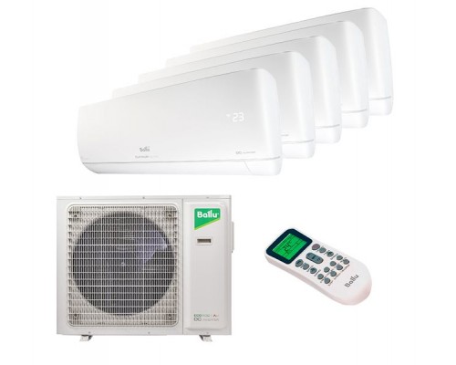 Мульти-сплит система BALLU Platinum Evolution BSUI-FM/in-07HN8/EU x 5 / BA5OI-FM/out-42HN8/EU