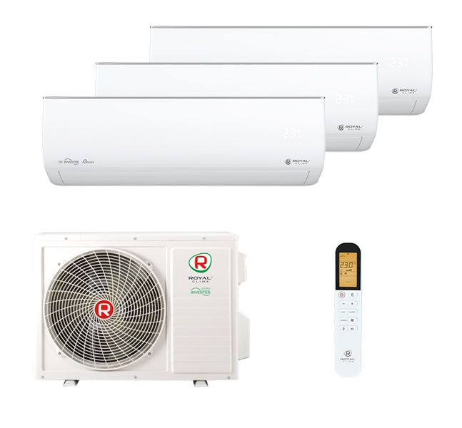 Мульти-сплит система Royal Clima RCI-GLF07HN X 3 / 3TFM-25HN/OUT Gloria