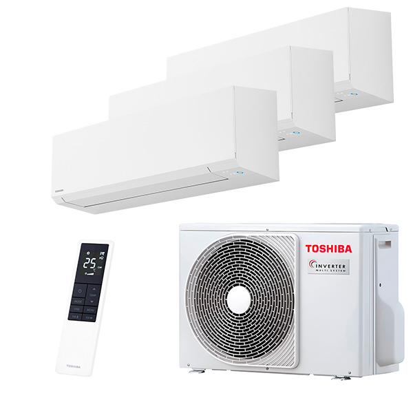 Мульти-сплит система Toshiba RAS-B07G3KVSG-E x 3 / RAS-3M18G3AVG-E